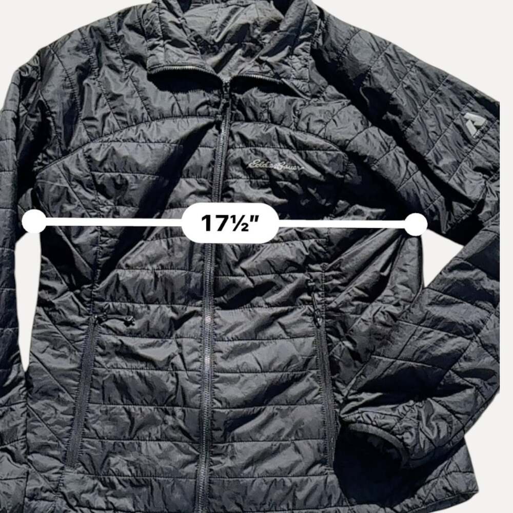 Eddie Bauer First Ascent Pertex Quantum Eco Quilted Jacket Black ~Size S - Picture 13 of 16